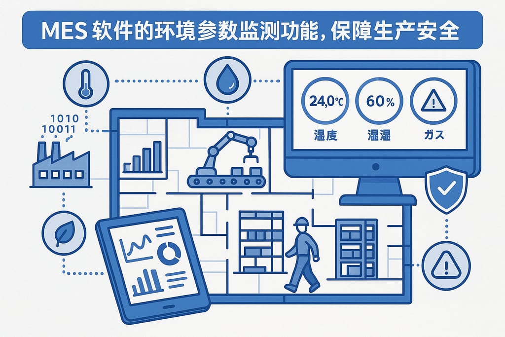 MES 软件的环境参数监测功能，保障生产安全